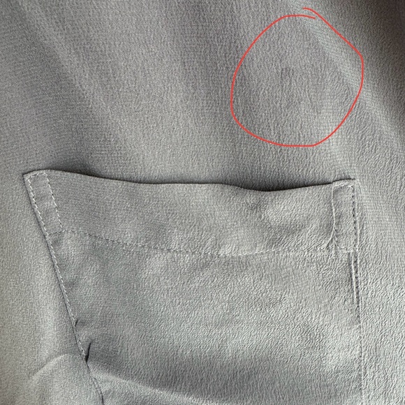 Madewell Silk Shirt - Picture 6 of 7